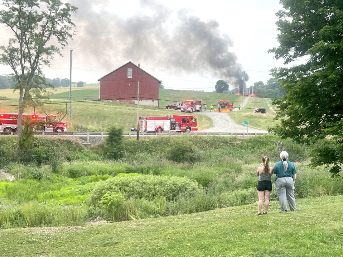 Barn fire News, Sports, Jobs Morning Journal
